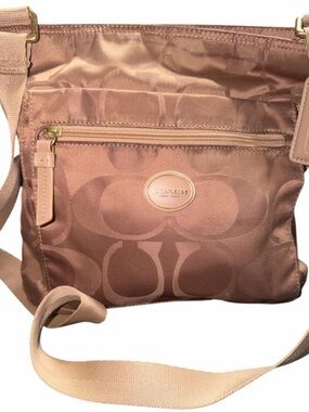 Coach Getaway Urban Nylon File Crossbody Shoulder Bag
